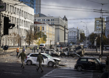 Putin Unleashes Fierce Border-To-Border Missile Blitz On Ukraine Following Bridge Attack