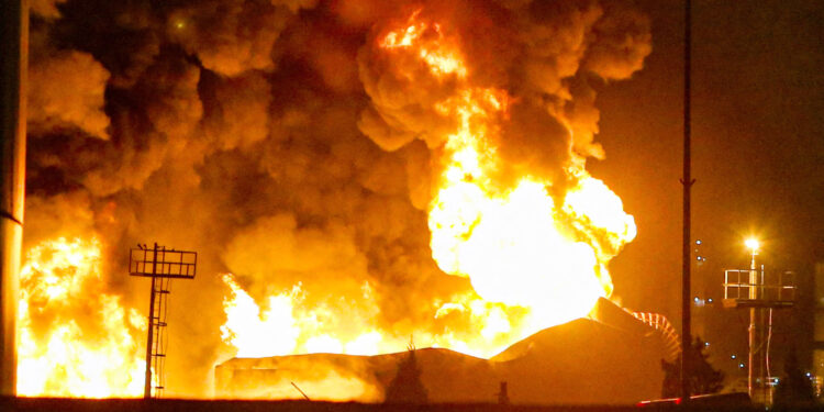 Horrifying Images Emerge Of Prison Detaining Iran’s Political Enemies Erupting In Flames, Gun Shots Heard