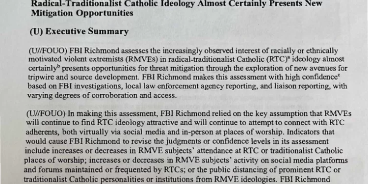 EXCLUSIVE: Mike Pence’s Advancing American Freedom Demands Answers on FBI Targeting  ‘Radical-Traditional Catholics’