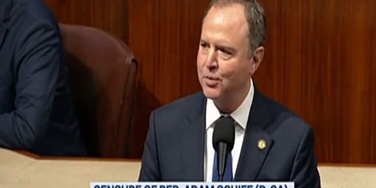 Truth-Challenged Adam Schiff Perversely Gloats Over Censure Humiliation, ‘You Honor Me With Your Enmity’