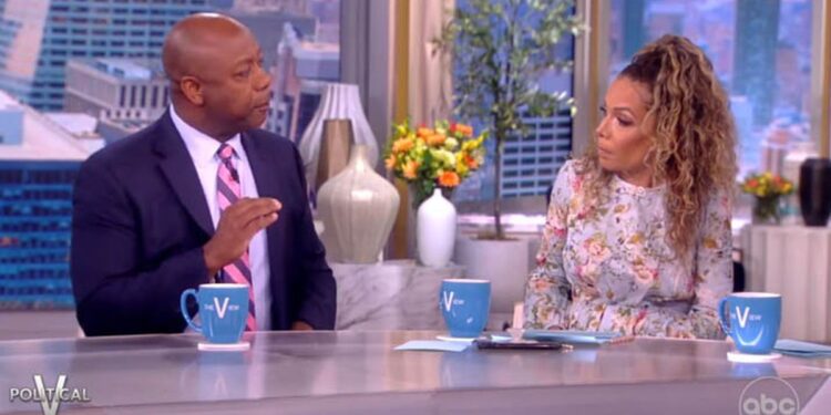 Sen. Tim Scott takes on Sunny Hostin over systemic racism