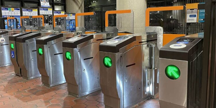 Washington Metro installs new gates to limit fare evasion