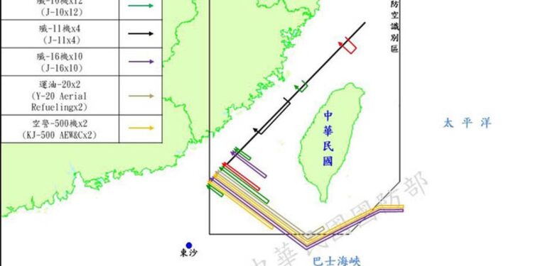 Taiwan asks for an end to Chinese harassment