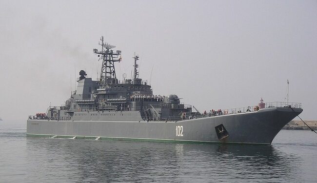 Massive Fireball Marks the End of A Russian Ship After Ukrainian Missile Attack – RedState