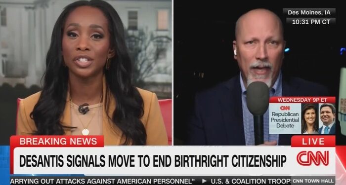 CNN’s Abby Phillip Hounds Chip Roy On Negotiating Border Bill With White House