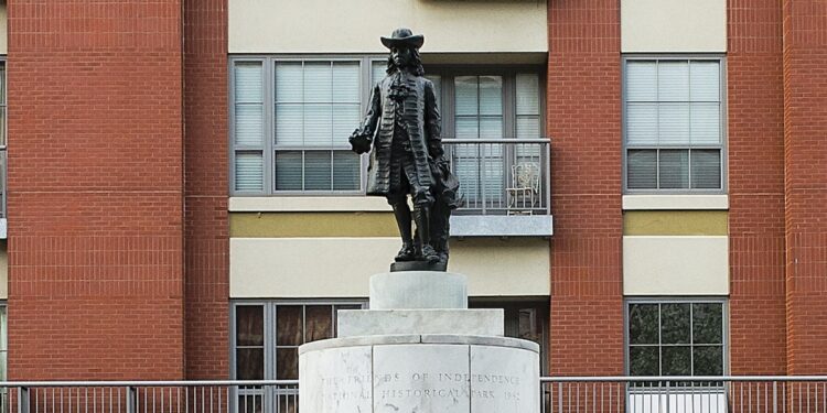 Statue Of PA Founder William Penn Won’t Be Removed From Public Park Following Backlash
