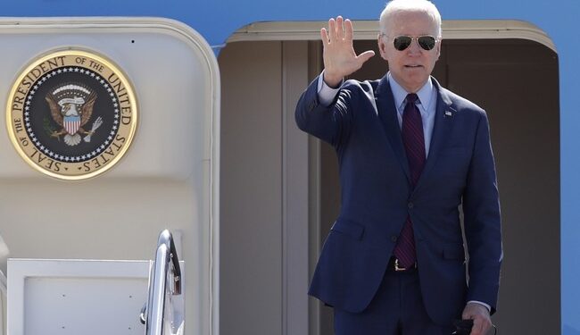 The Special Shoes Aren’t Working, As Biden Nearly Trips Again – RedState