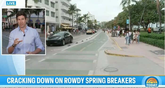 NBC Frets End of Spring Break Chaos in FL Is ‘Devastating for Business’