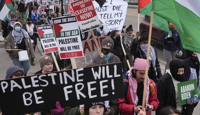 Anti-Israel Protesters March, Block Streets of Hollywood Before Oscars – RedState