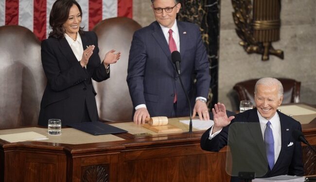 Mike Johnson Reacts to Hilarious State of the Union Meme Talk As They Keep Rolling In – RedState