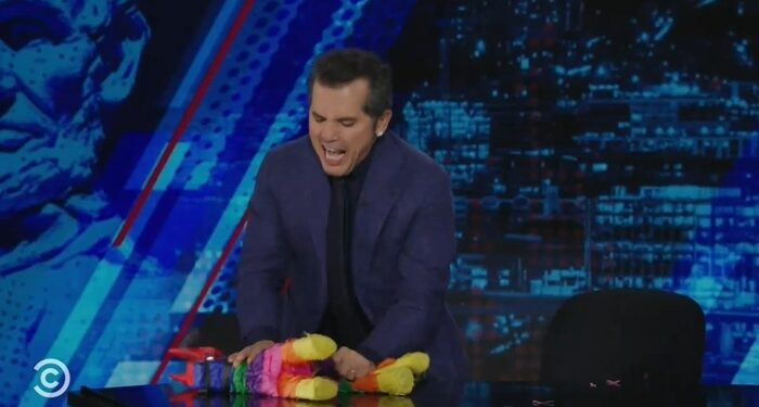 Daily Show Tortures Pinata To Cope With Trump Leading Latino Vote