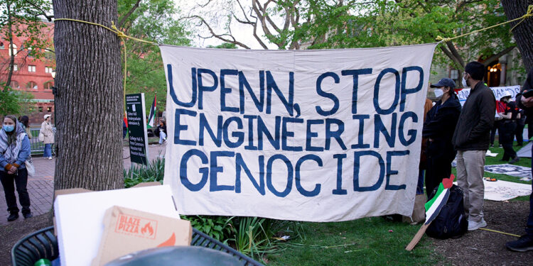 What I Saw at Pro-Palestine Ivy League Encampment