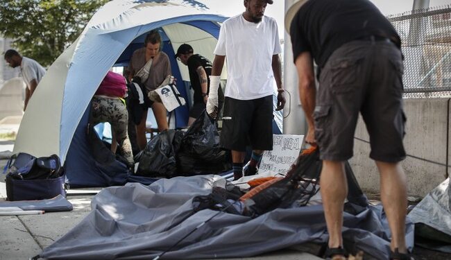 Sound Studio Finds Creative Way to Break Up Homeless Encampment – HotAir