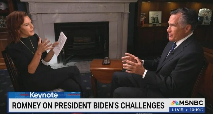 Ruhle Shames Romney For Citing The Border as an Area Where Biden Has Failed