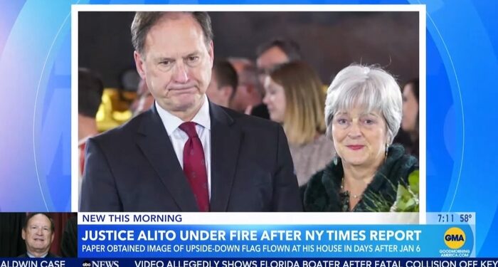 ABC, Good Morning America, Once Again, Helps The Left Smear Justice Samuel Alito