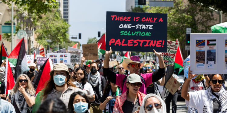 Antisemitic Protests Test Boundaries of Free Speech
