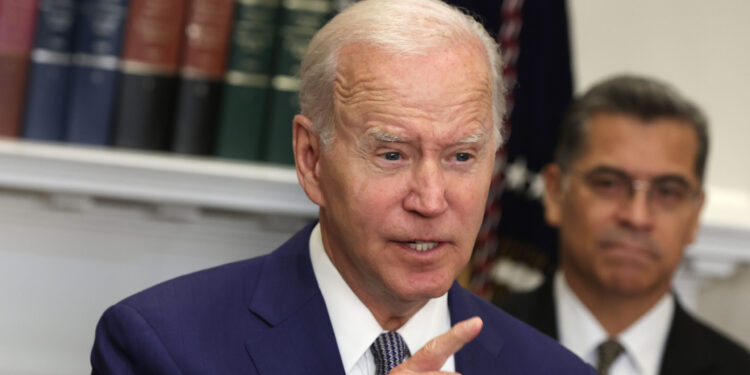 HHS Chief Becerra Routinely Checked on Biden’s Election Order