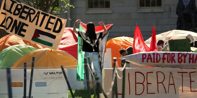 Harvard Takes Action Against Dozens Of Students Involved In Anti-Israel Encampment