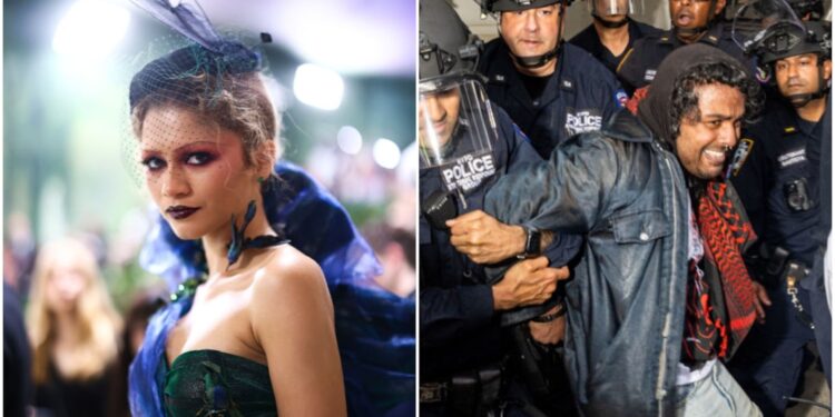 Revolution Outside The Met Gala