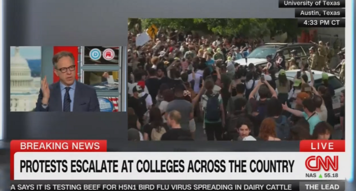 Campus Protests and Impact on Biden’s Re-Election: Media’s Concern Grows