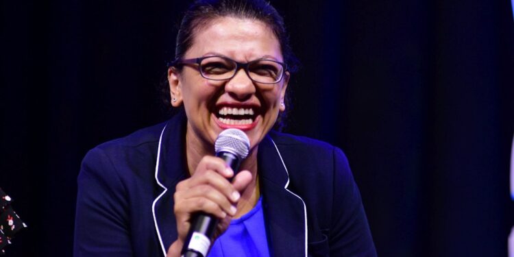 WATCH: Staffer For Rashida Tlaib Hits Fox News Crew With Umbrella To Obstruct Camera