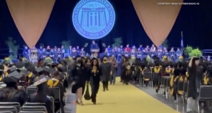 VCU Graduates Protest Youngkin’s Commencement Speech in Palestine Support