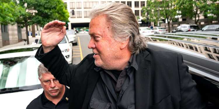 House GOP Plans Legal Move in Steve Bannon Case