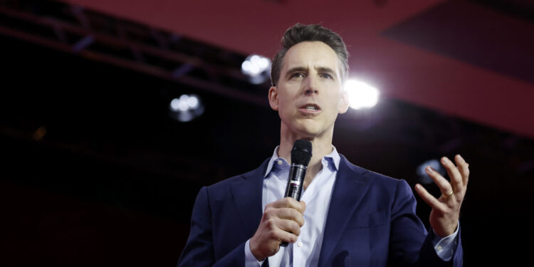 Sen. Josh Hawley Warns of the Left’s Threat to Country’s Heritage