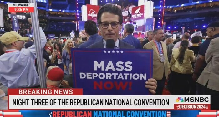 MSNBC Decries Trump Camp Promise Despite Near Super Majority Approval