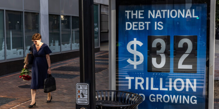 National Debt Up by $7 Trillion Since Biden Took Office