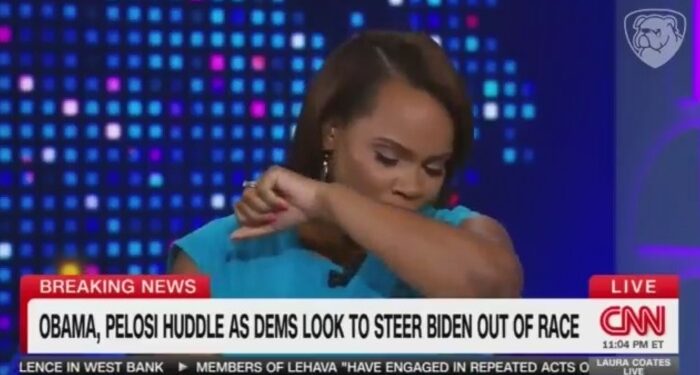 CNN’s Laura Coates Find Solidarity With Biden Via On-Air Coughing Fit