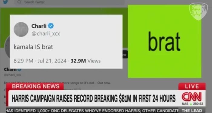CNN Desperately Tries to Make Kamala Harris Hip to Gen Z, But She Is NOT ‘Brat’