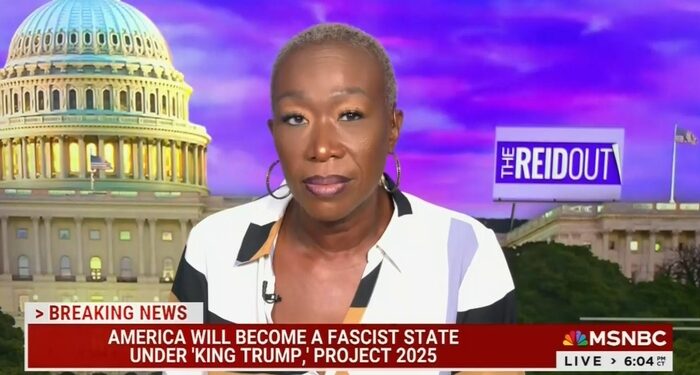 Deranged Joy Reid Rambles About ‘King Trump’, Project 2025