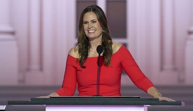 Sarah Huckabee Sanders Takes Hilarious Swipe at Jill Biden, Blasts Biden-Harris on Women’s Rights – RedState