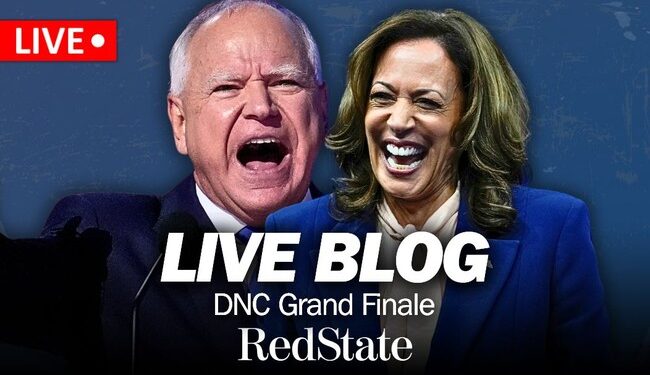 LIVE BLOG: DNC Grand Finale – Kamala Harris Accepts Presidential Nomination