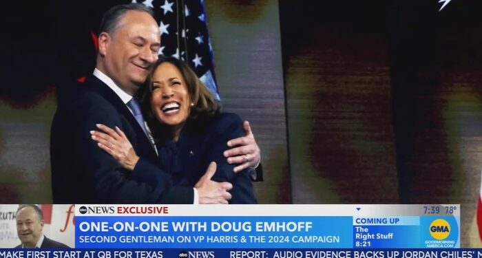 ABC Puffs Kamala’s Husband in Interview, Kamala Gets to Skip