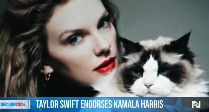 NBC News Is Still Fangirling Over Swift Endorsement of Kamala Harris