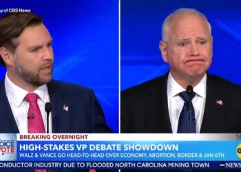 Declare January 6, Abortion Top Issues From VP Debate to Save Wal