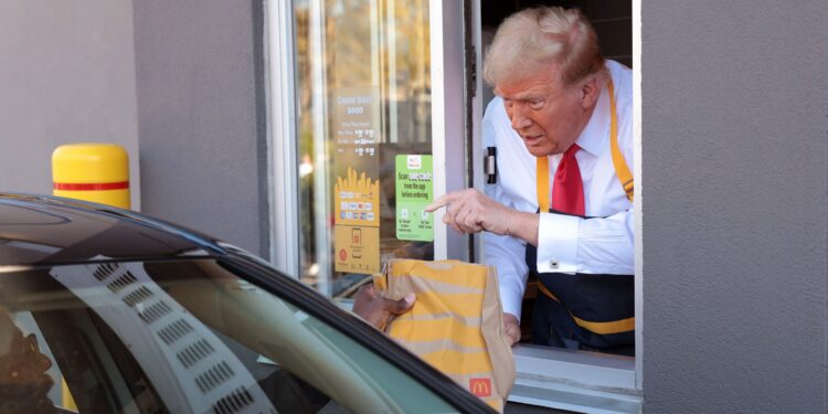 Why the Media Went Bonkers Over Trump’s McDonald’s Visit