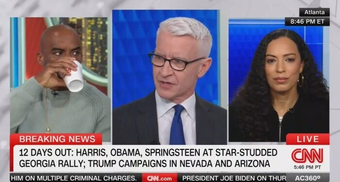 Anderson Cooper DISSES MSNBC As the Place No One Questions Kamala