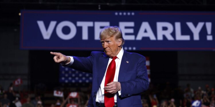 Trump Rips Biden For Saying ‘Lock Him Up’