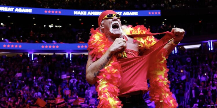 Hulk Hogan Body Slams Nazi Comparison At Trump’s Madison Square Garden Rally
