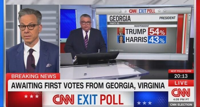 CNN Is at a ‘Loss’ to Explain Georgia Independents Swinging to Trump