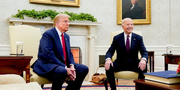 Trump Meets Biden At The White House!