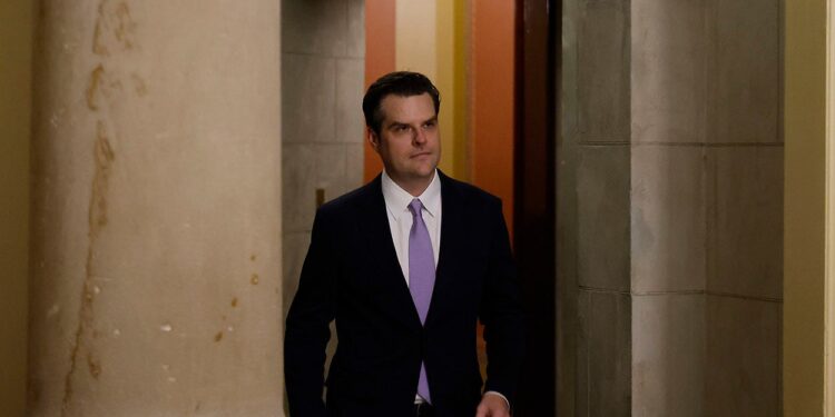 Matt Gaetz Withdraws Attorney General Nomination
