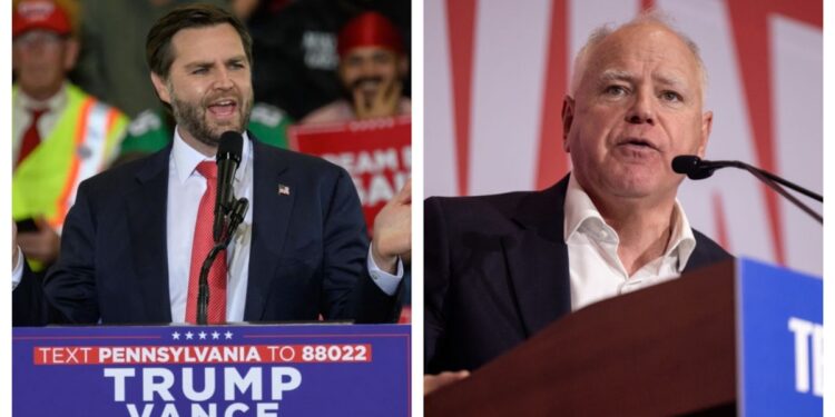Vance, Walz Visit Same Wisconsin City In Rival Campaign Appearances