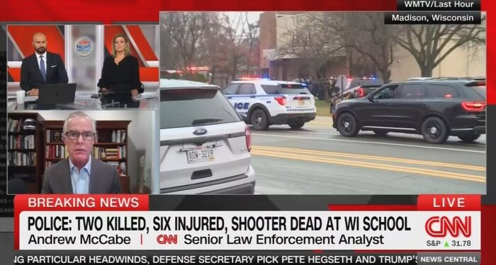 CNN’s McCabe Demands ‘Context of Gun Ownership’ Change After WI School Shooting