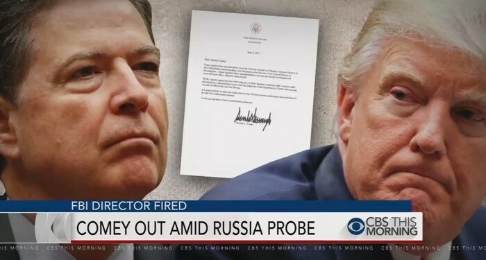 Media Sniffed ‘Fascism’ After Trump Fired Comey in 2017