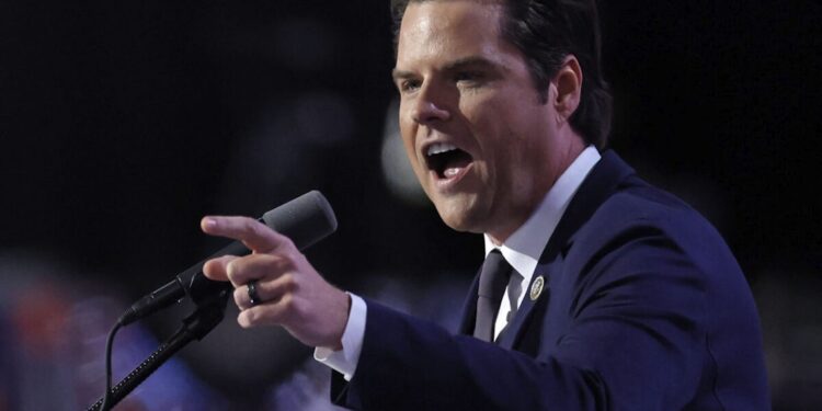 Gaetz Fires Back After Revelation That House Panel Voted To Release Ethics Report