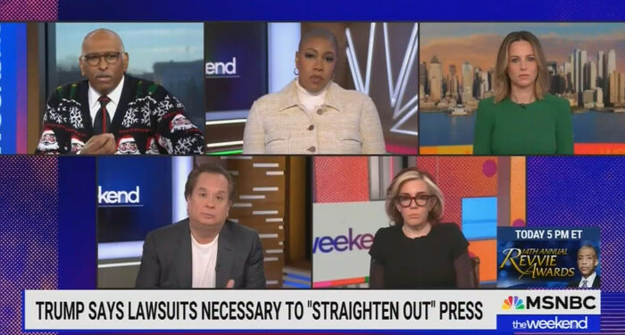 MSNBC’s Weekend Despair Over Media Rolling Over for ‘Tyrant’ Trump